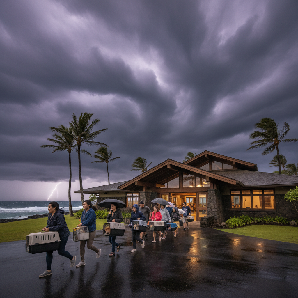 Honolulu Opens Emergency Shelters Across Oʻahu Ahead of Severe Storm