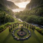 Waimea Bay Community Gathers for Hawaiian Blessing and Rock Rehousing Ceremony