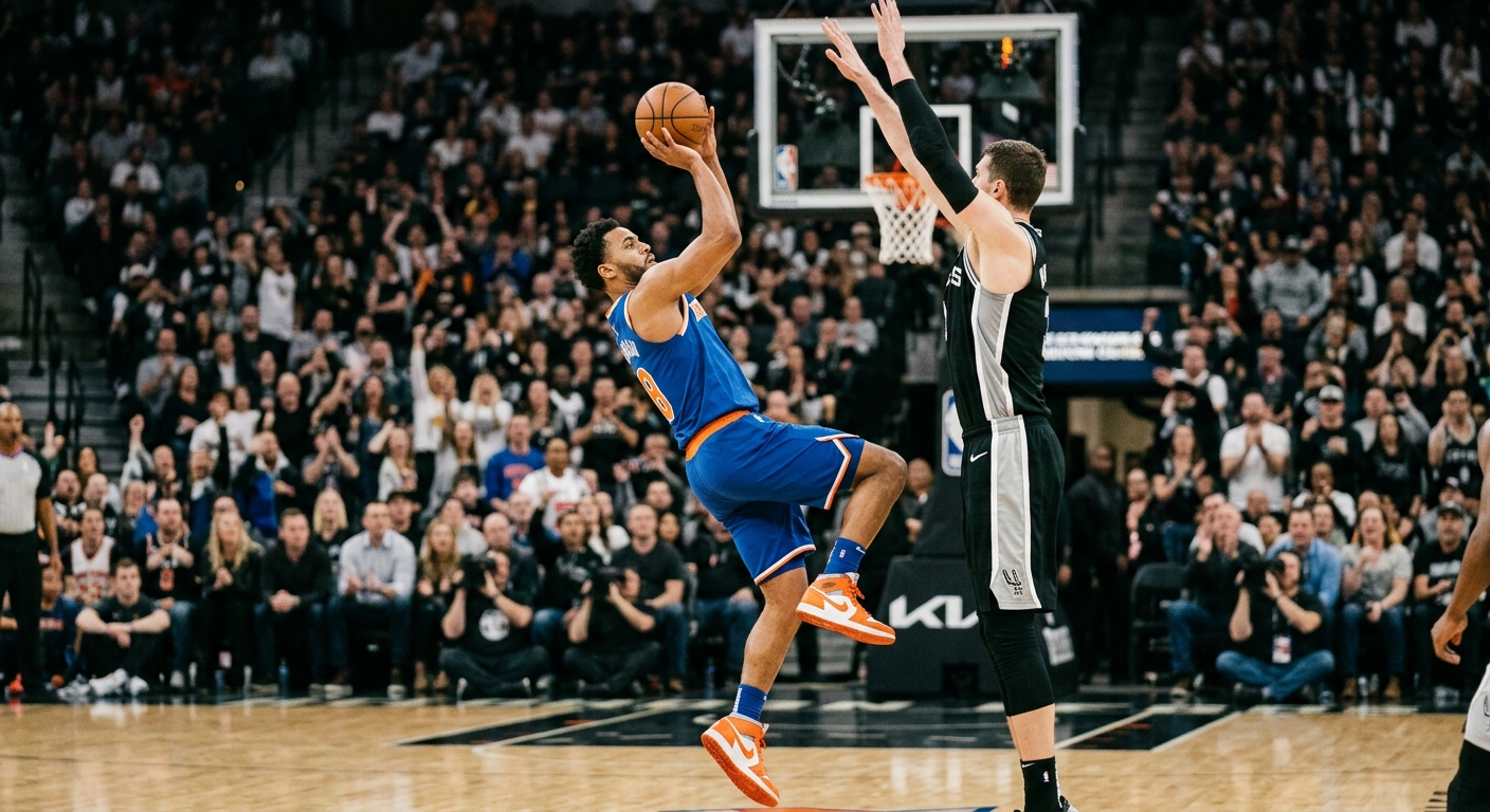 Jalen Brunson Rises in NBA Finals Debut, Leads Knicks Past Spurs