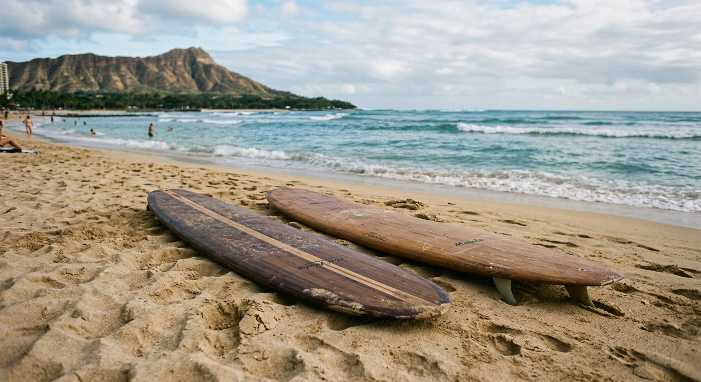 Van Hohenstein Brothers Rise on WSL Longboard Tour, Honor Waikīkī Roots