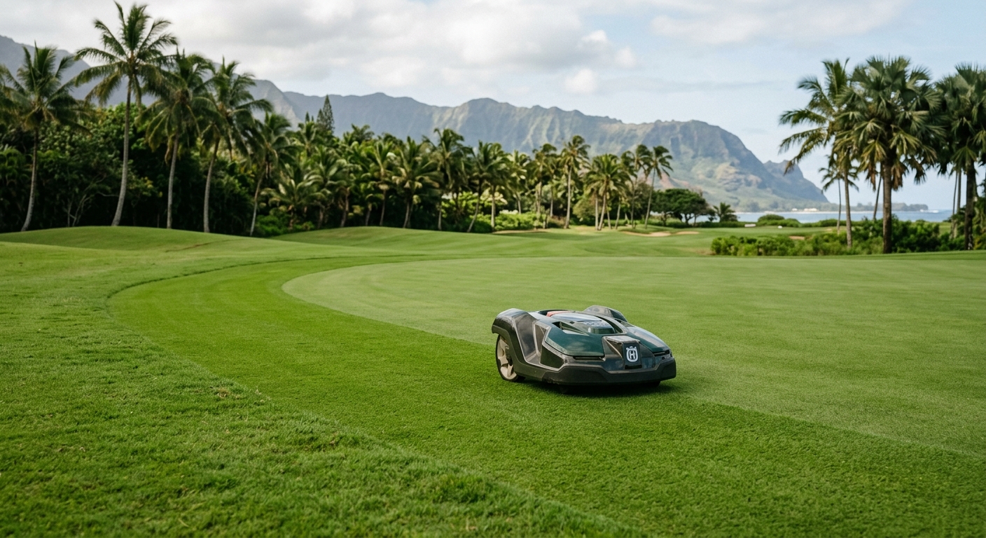 Oahu Golf Course Adopts Island’s First Autonomous Fairway Mower